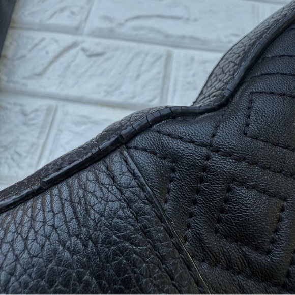 Tory Burch Black Leather Boots in a Size 11 Women’s - Picture 11 of 12